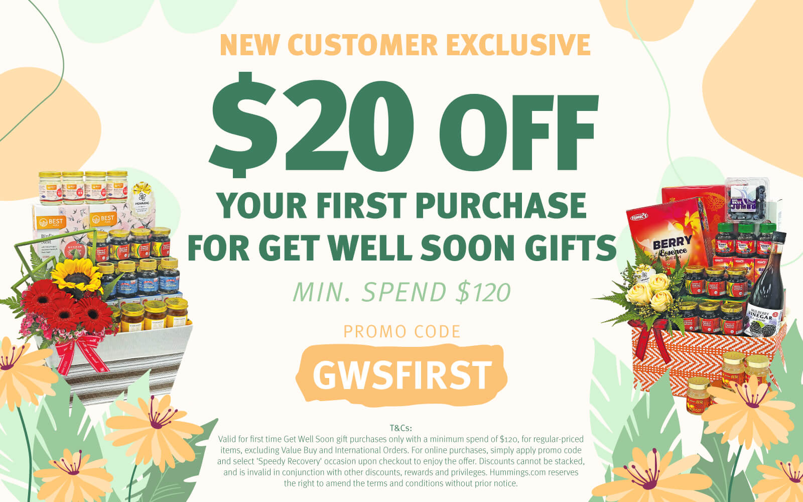 NEW CUSTOMER $20 OFF SR GIFTS